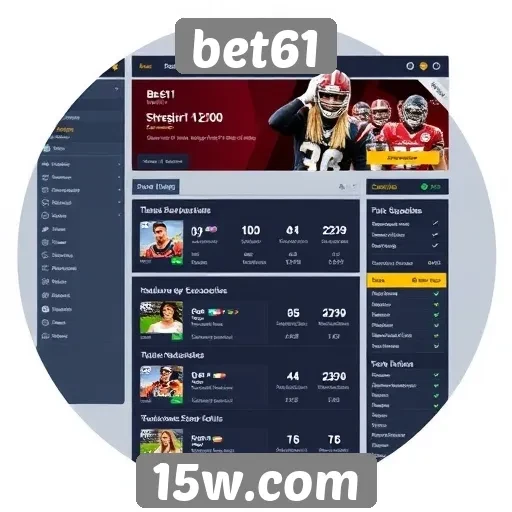 interface do usuário do site bet61 é fácil de navegar